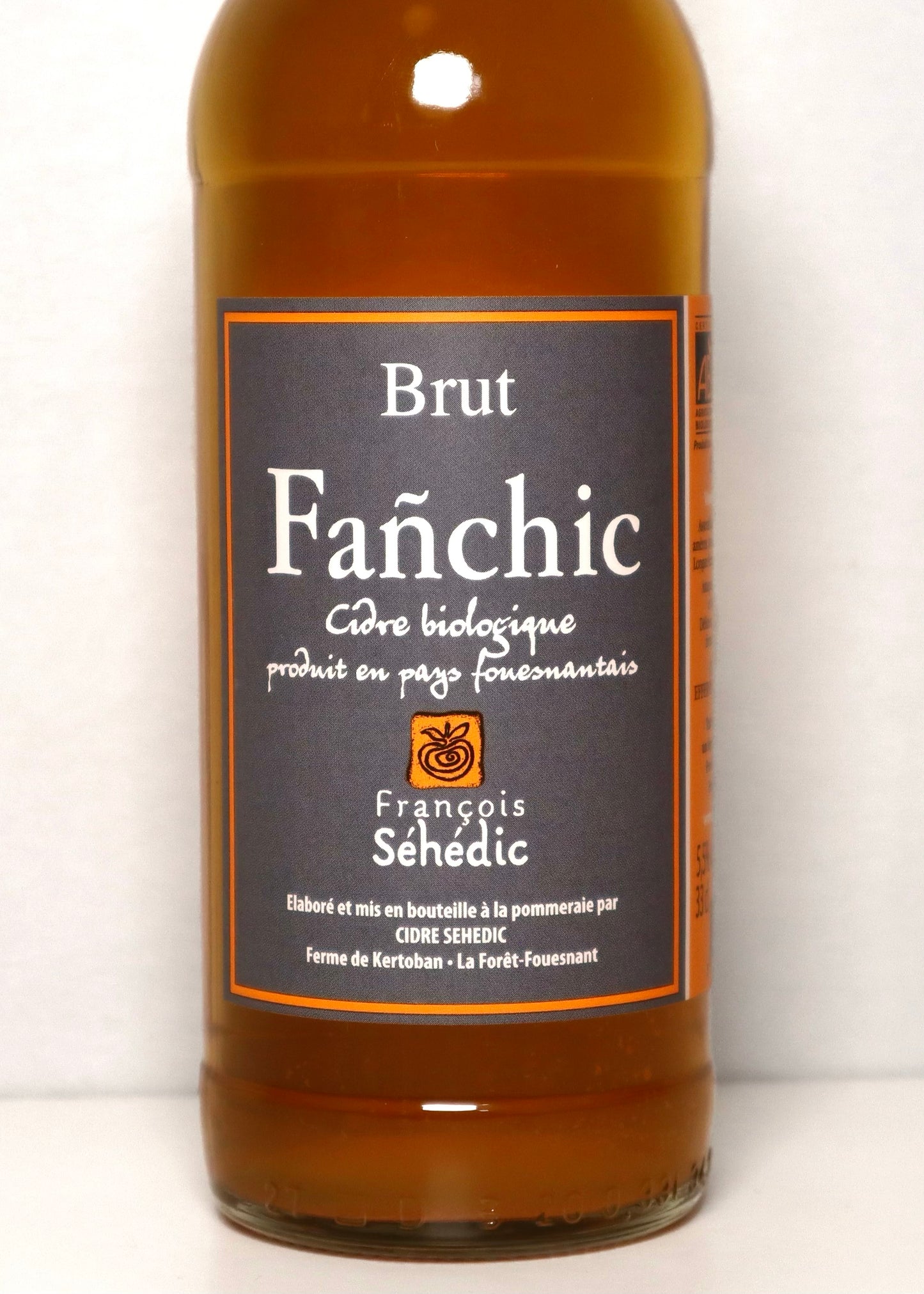 Cider - Fañchic Brut - Økologisk Cider - Tør 33cl