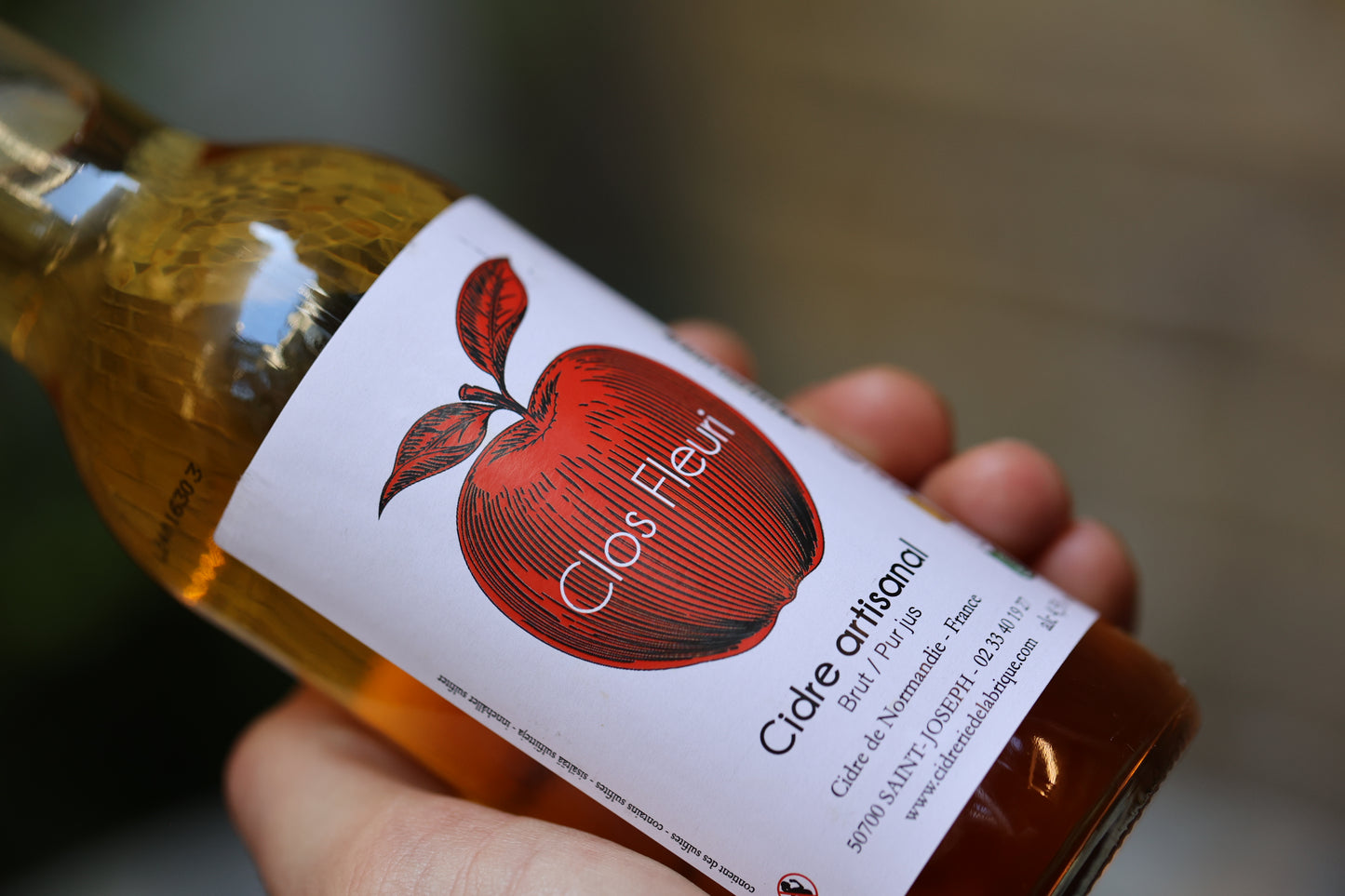 Cider - Clous Fleuri - Normand IGP cider - Tør 33cl