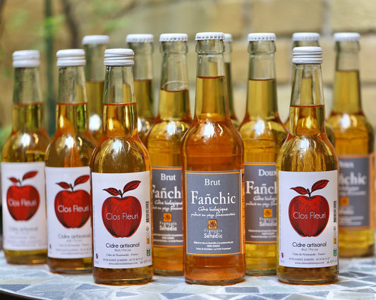 Smagekasse - 12 Franske cider - 33cl