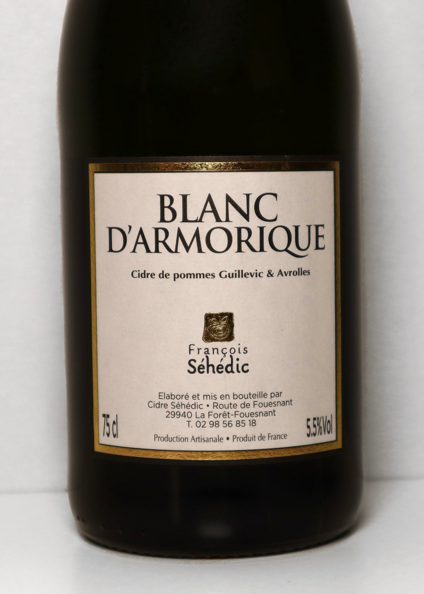 Cider - Blanc d’Armorique - Cidre Artisanal - Tør 75cl