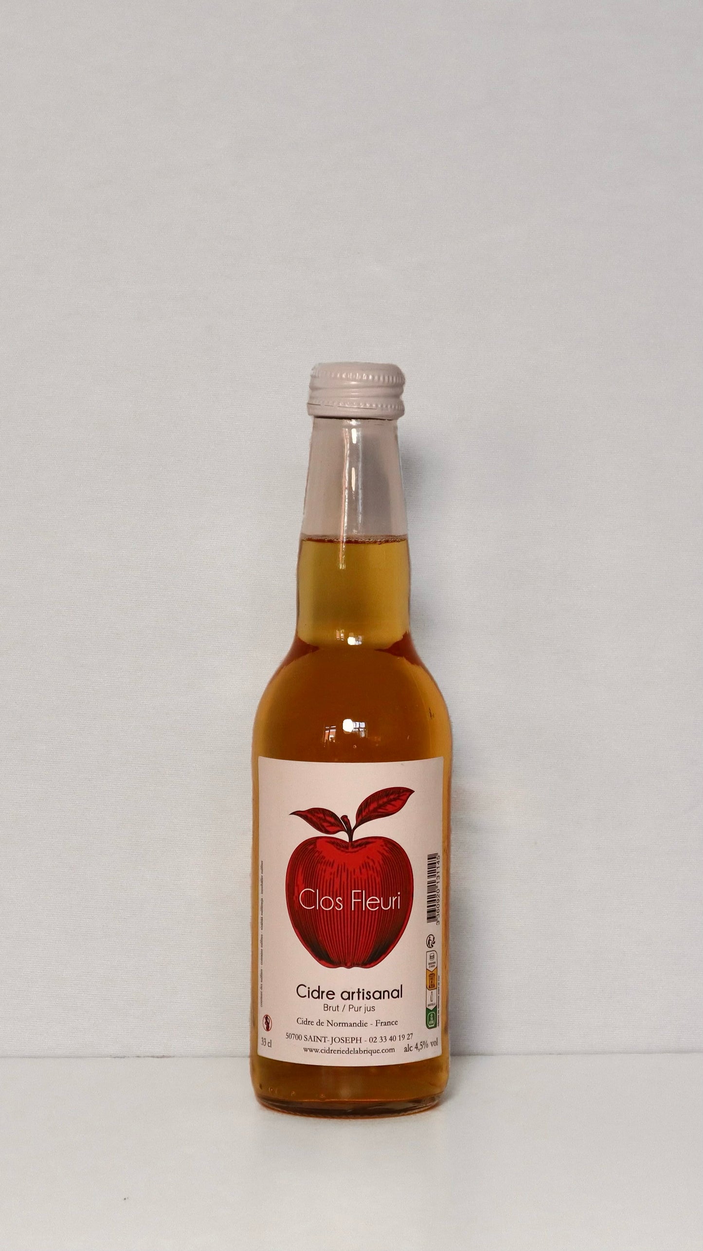 Cider - Clous Fleuri - Normand IGP cider - Tør 33cl