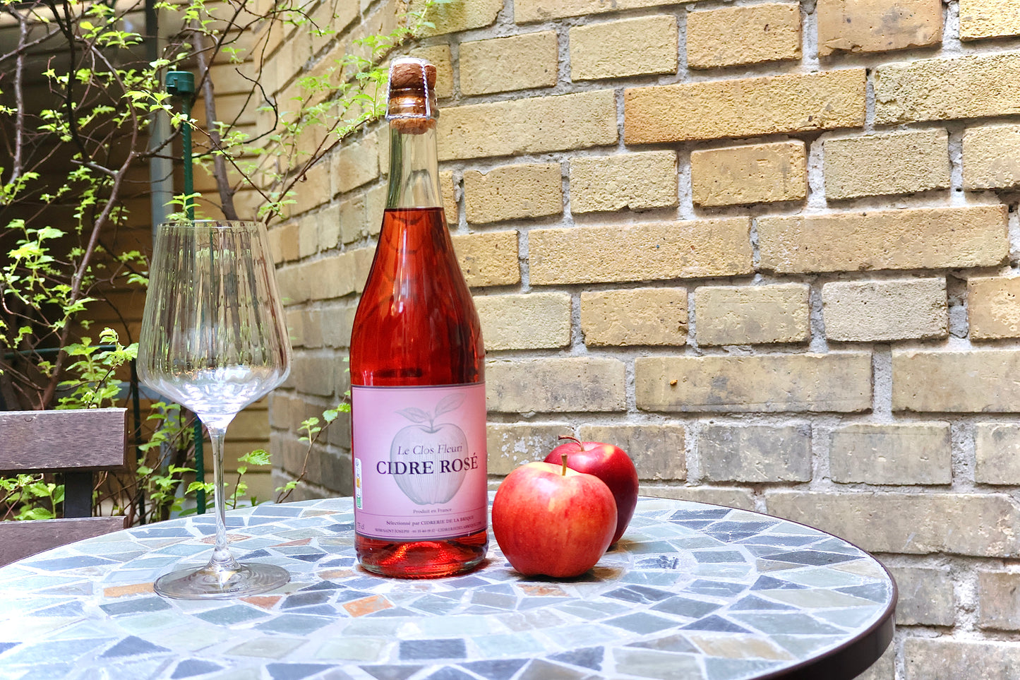 Cider - Clos Fleuri - Rosé - Sød 75cl